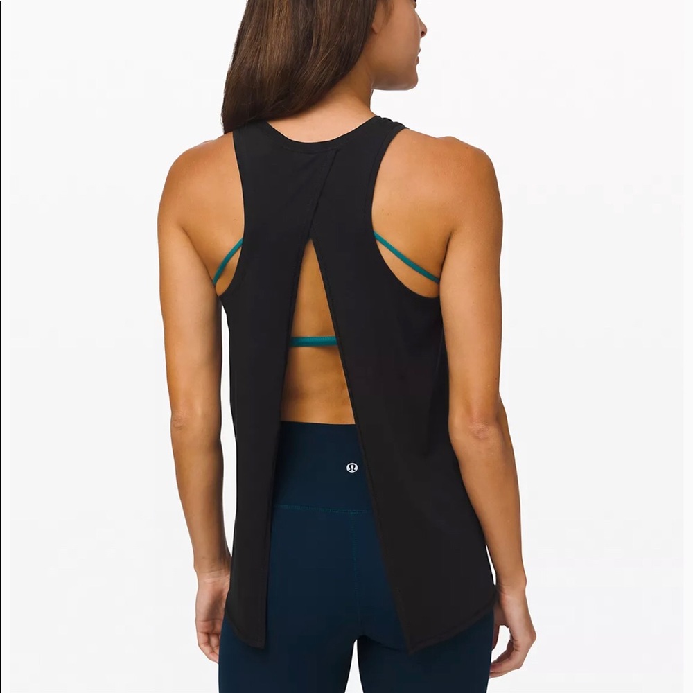 All tied up lulu lemon top